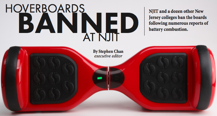 Hoverboards banned on NJIT Property
