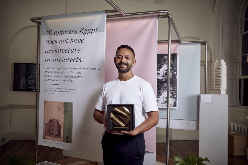 NJIT Alumnus Mohamed Elshahed (Class of 2005) won the 2018 London Design Biennale.