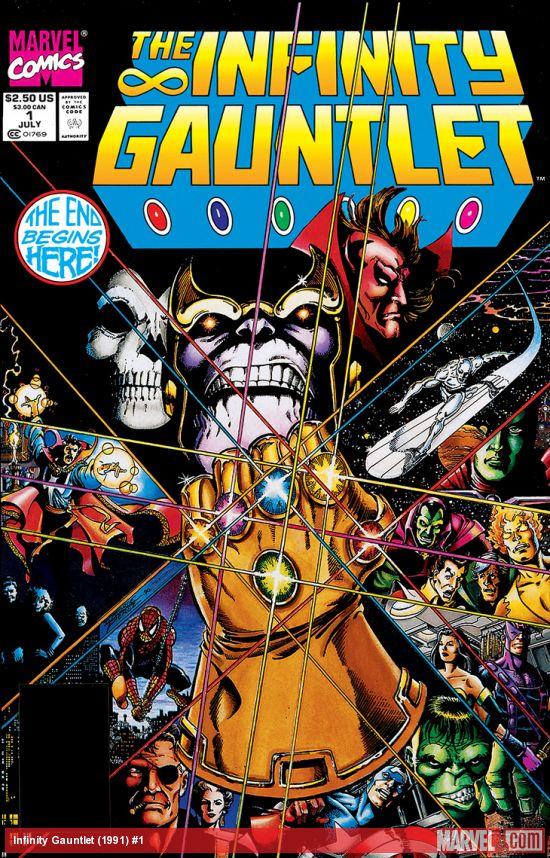 The Thanos Quest and The Infinity Gauntlet