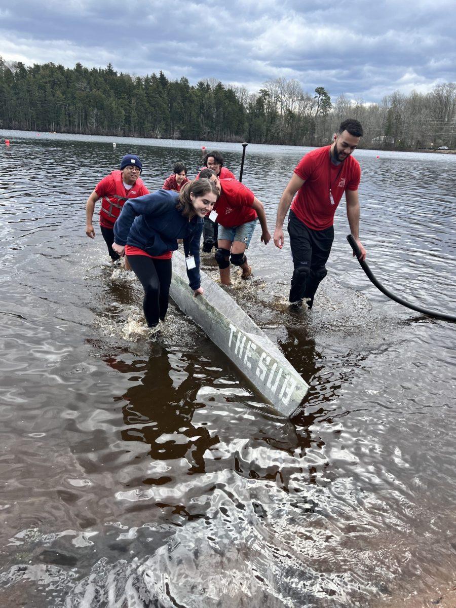 NJIT Concrete Canoe Team Takes Third at Regional Competition 
