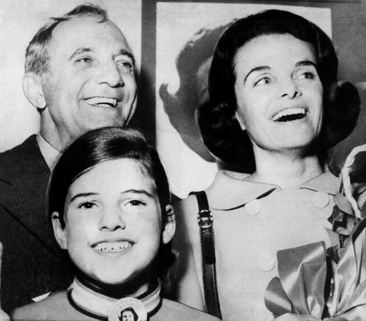 Dianne Feinstein and her family following her election to the
San Francisco Board of Supervisors in 1969 | Photo from Associated Press