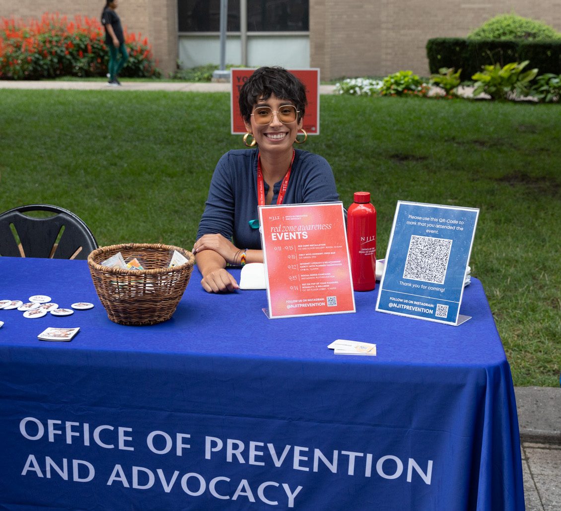 Office of Prevention and Advocacy engaging students during events this semester - Photos by Ethan Ho & Wanapat Khonsue