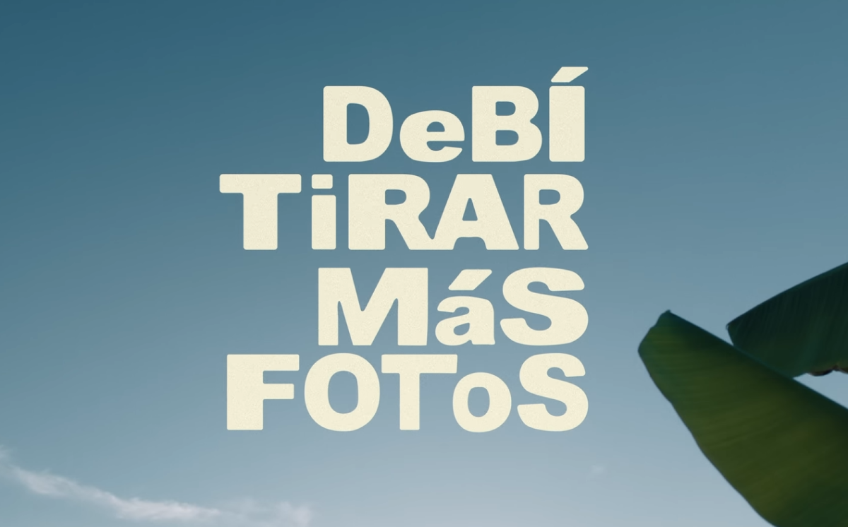 from the short film "DeBÍ TiRAR MáS FOToS" by Bad Bunny